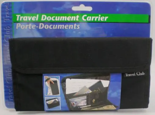 Durable Travel Document Organizer With Multiple Compartments 1