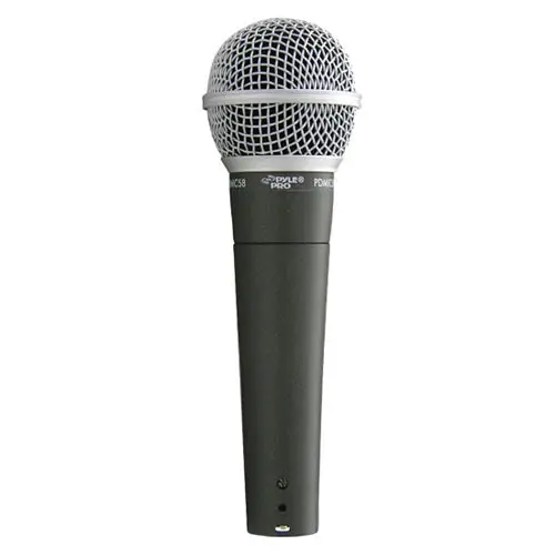Dynamic Microphone With 15-Foot Xlr Cable – 600 Ohm Impedance, 50Hz–15Khz Response 1