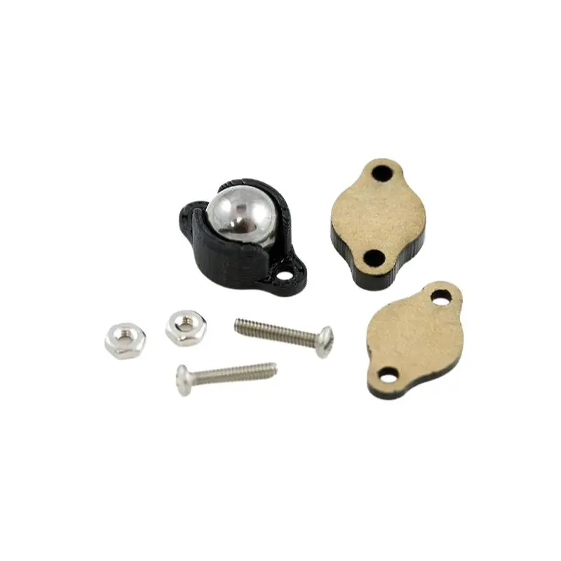 ⅜-Inch Metal Ball Caster With Mounting Hardware Included 1