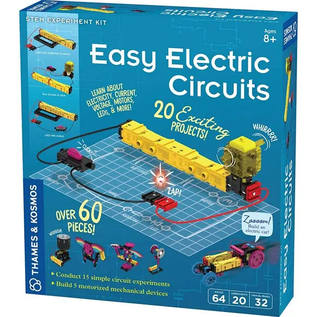 Easy Electric Circuit Learning Kit – Hands-On Stem Education Set 1