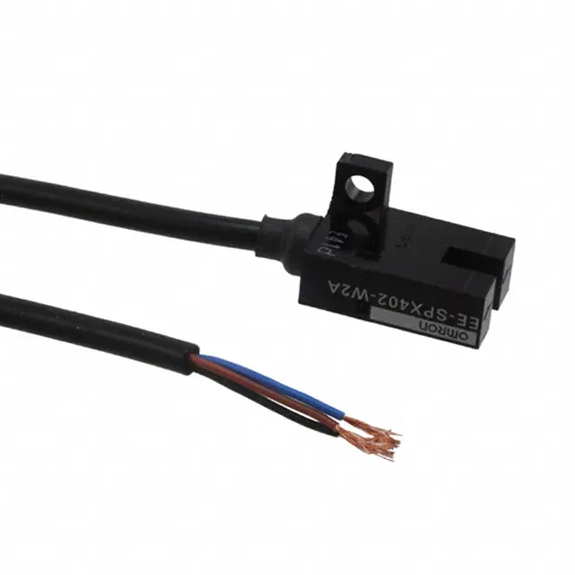 Ee-Spx402-W2A Npn Light-On Slot Sensor – 3.6Mm Gap, 5–24V Dc, Pre-Terminated Leads 1