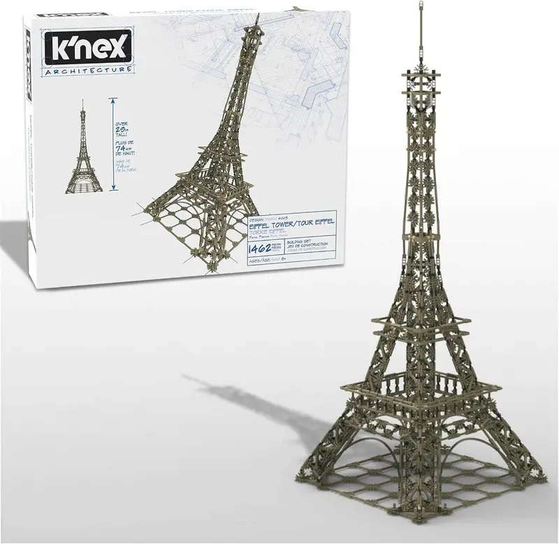 Eiffel Tower Build-It-Big Set – 1462-Piece Replica (2.5 Feet Tall) 1
