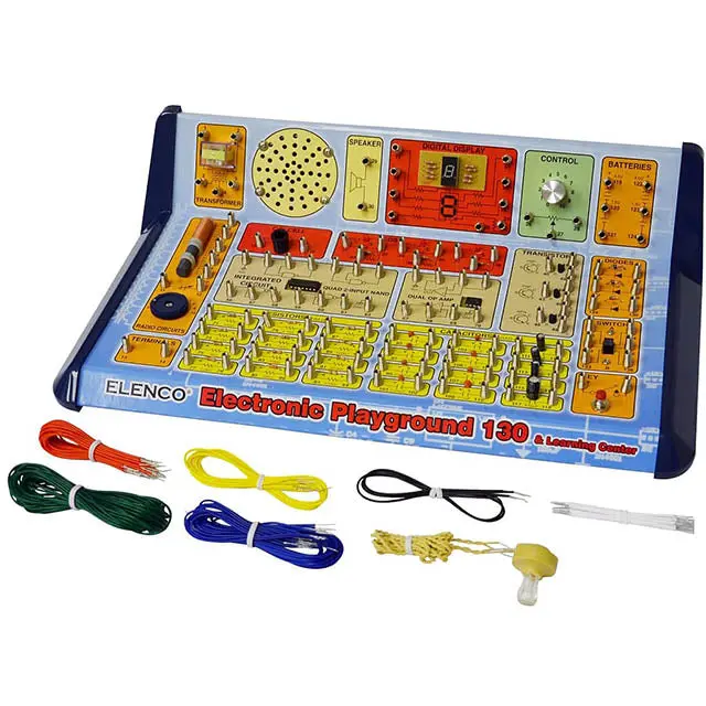 Electronics Playground Ep-130: 130-In-1 Educational Circuit Kit (6×Aa Required) 1