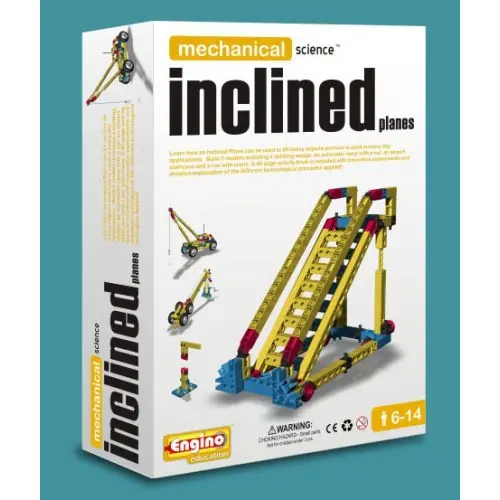 Engino Inclined Planes And Wedges Set – Fundamental Simple Machines Stem Kit 1
