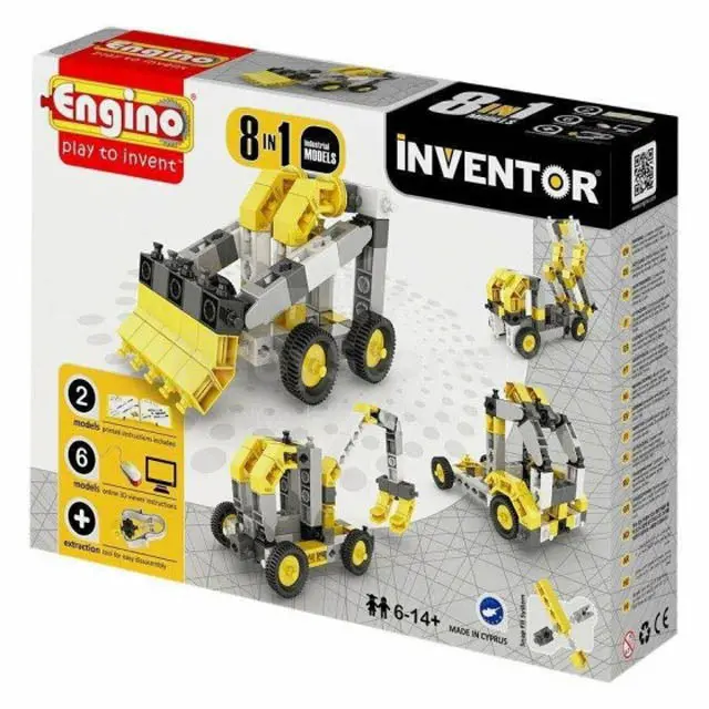 Engino Intro Builder Set – 8 Versatile Mechanical Models 1