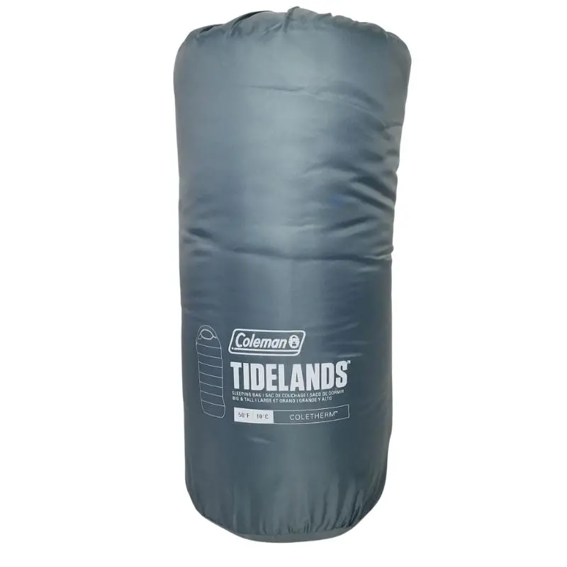 Extra-Large Sleeping Bag – Fits Up To 6'5", 10°C Rating, Gray 1