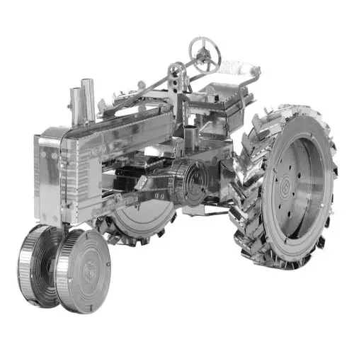 Farm Tractor Metal Earth 3D Laser-Cut Agricultural Vehicle Model 1