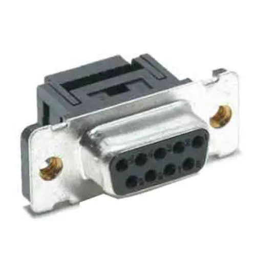 Fc9S – Grey Db9 Female Idc Connector With Keying, Metal Housing, Single-Pack 1