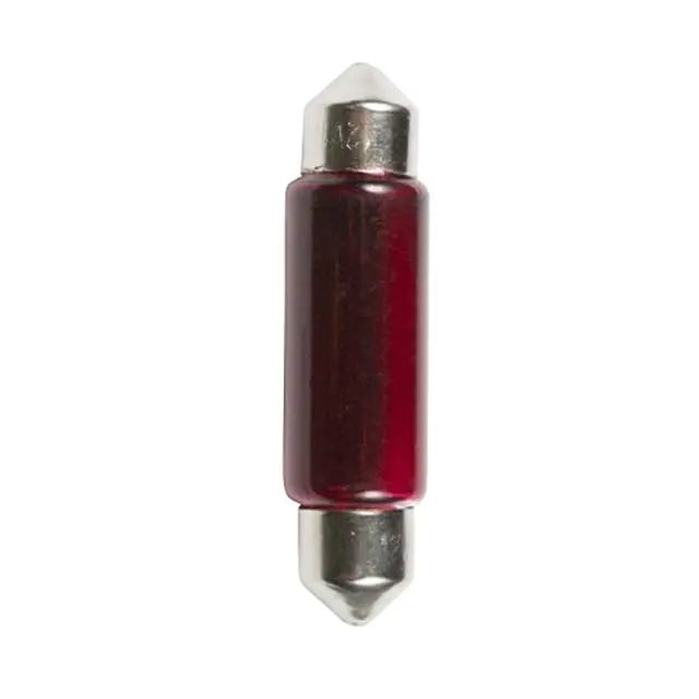Festoon Bulb Set – Red 12V 10W T11X41 (2-Pack) 1