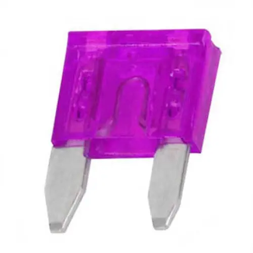 Fjg-3A-32-3-A 3A 32V Violet Mini Blade Fuse – Automotive Replacement (3-Pack) 1