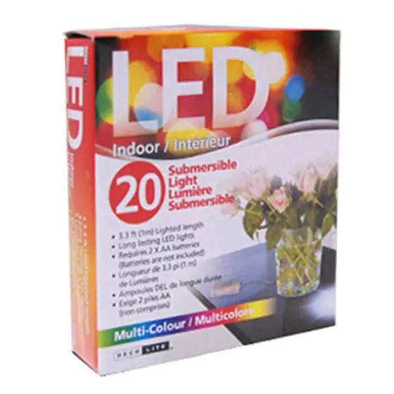Flexible Rgb Led Strip Light – 3.3 Ft Waterproof Multi-Color Tape, 20 Leds 1