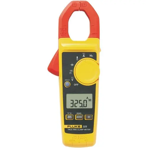 Fluke 325 Clamp Meter – True Rms, 600 V Ac/Dc, 400 A Ac, Resistance Measurement 1