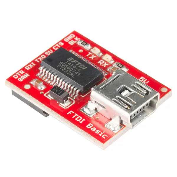 Ftdi Basic Breakout Board – 5V Logic, Arduino-Compatible 1