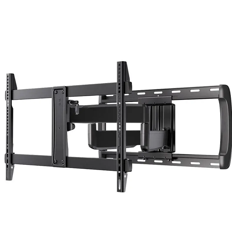 Full-Motion Tv Wall Mount – Supports 42–90 Inch Screens, 132Lb Capacity 1