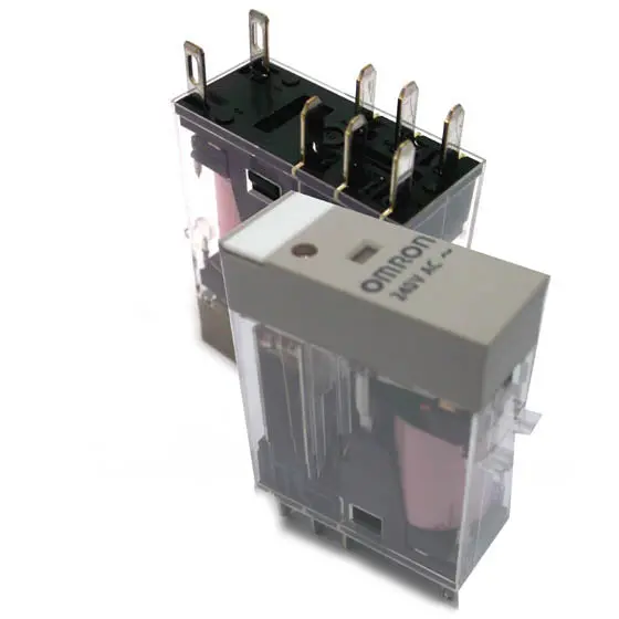 G2R-2-Sn-Ac240 Socket-Mount Power Relay – 240Vac Coil, 2P2T, 5A, 8-Pin With Led Indicator 1