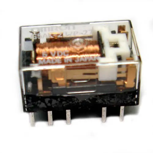 G5Ak-237P-27-5Vdc Precision Latching Relay: 2P2T, 5V Dc, 1A Load, 30V Ac/Dc Rated 1