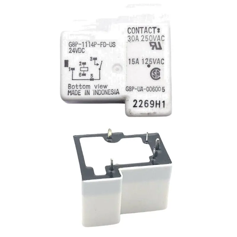 G8P-1114P-Fd-Us-Dc24 – 24 Vdc Miniature Relay, Spst-No, 15 A @ 125 Vac, Pcb Mount 1