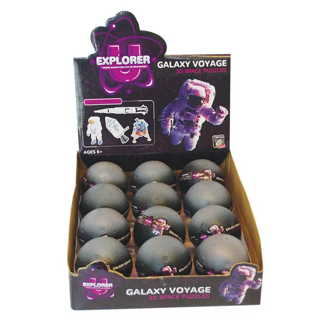 Galaxy Voyage 3D Puzzle Set – Assorted Themed Models 1