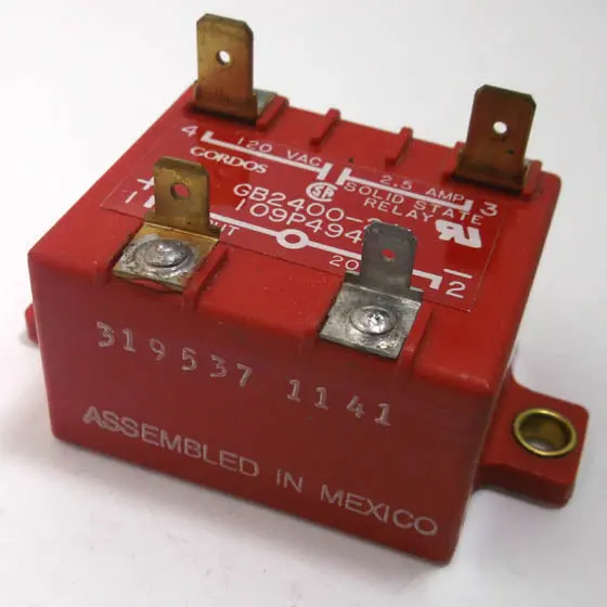 Gb2400-21 – Solid-State Relay, 20 Vdc Control, 2.5 A Load, 120 Vac Output 1