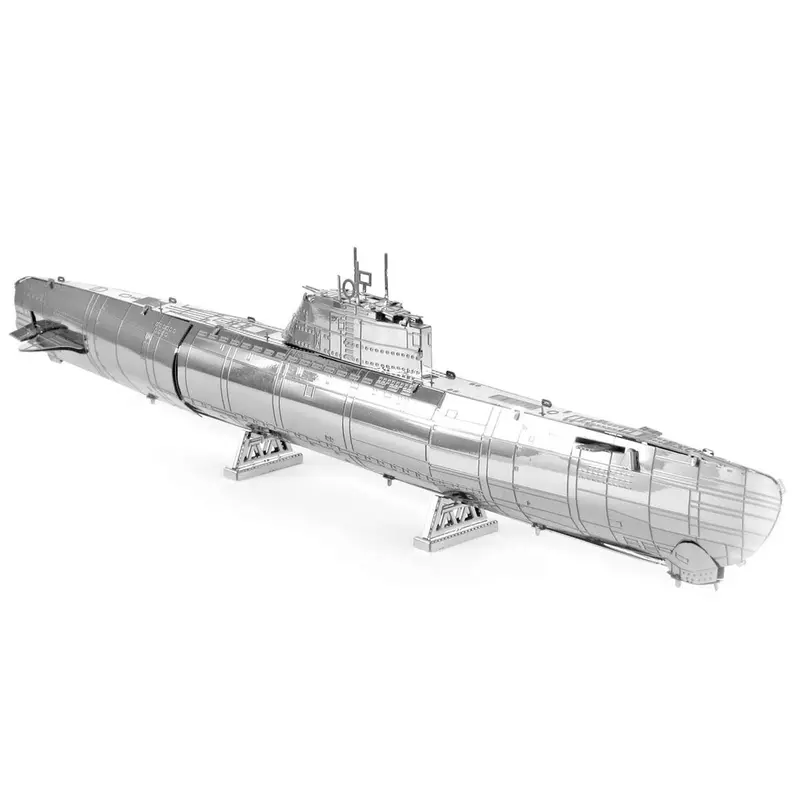 German Type Xxi U-Boat – Two-Sheet Metal Earth 3D Naval Model 1