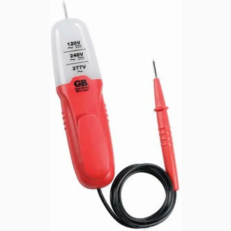 Get-3213 - 3-Range Voltage Tester For Outlets, Breakers, And Circuits (120–277 Vac/Dc) 1