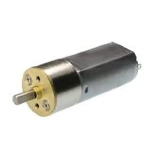 Gm21: Low-Speed Mini Metal Gearmotor – 3–6V, 11–23 Rpm, 360:1 Ratio 1