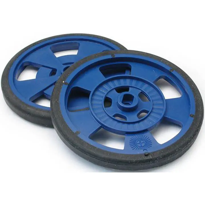 Gmpw-Lb-2: Blue Plastic Wheel – 69Mm Diameter × 7.62Mm Width (Pack Of 2) 1