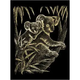 Gold Koala Bear Engraving – Golf17 1