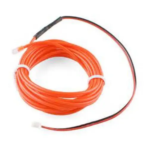 Golden Electroluminescent Wire – 2.3Mm, 3-Meter Roll, Inverter Not Included 1