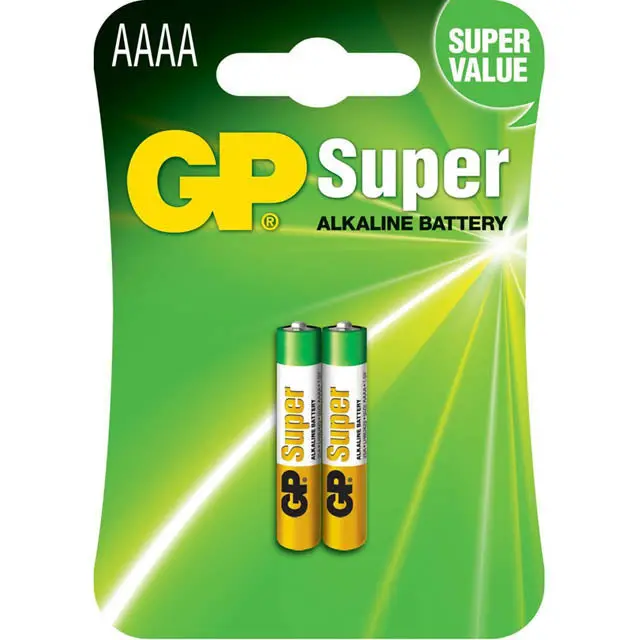 Gp25A-2U2 – Alkaline Aaaa Batteries (1.5V, 2-Pack) 1