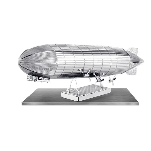 Graf Zeppelin Airship Metal Earth 3D Laser-Cut Vintage Dirigible Model – 2 Sheet Kit 1