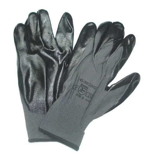 Gray Nitrile Gloves – Extra-Large, Oil-Resistant, Enhanced Dexterity, Pack Of 12 1