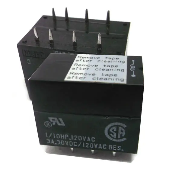 Gz-12 Dc 12V 2P2T Miniature Power Relay – 3A, 8-Pin Pcb Mount, 120Vac Rated 1