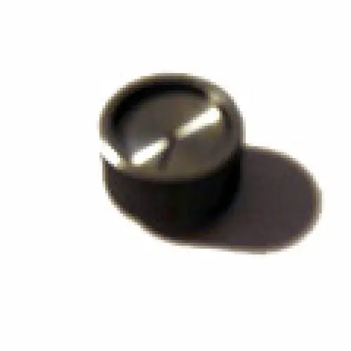 Hace-171-1 – 19Mm Half-Moon Plastic Knob With 1/4" Shaft 1