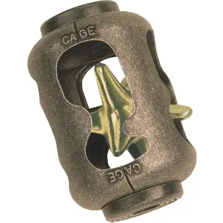 Hanayama Cast Metal Puzzle – Cage Level 3 Difficulty Brain Teaser 1