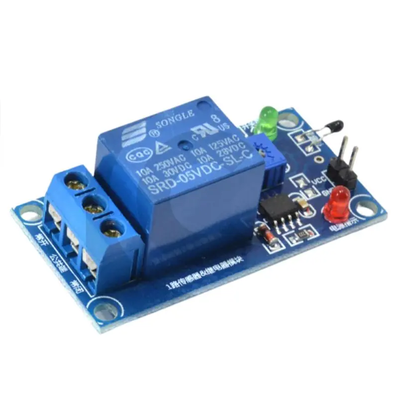 Hc-13 V1.1 – 5V Temperature Control Relay Module With 10A Output 1