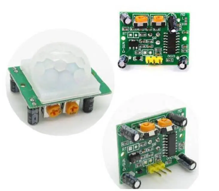 Hc-Sr501 Pir Motion Sensor – Adjustable Sensitivity & Delay, 4.5–20V Dc Input 1