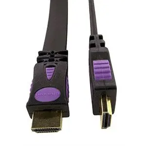 Hdm4Fmm03M-B Flat Hdmi Cable – 1.4 Specification, 9.8Ft Low-Profile Design 1