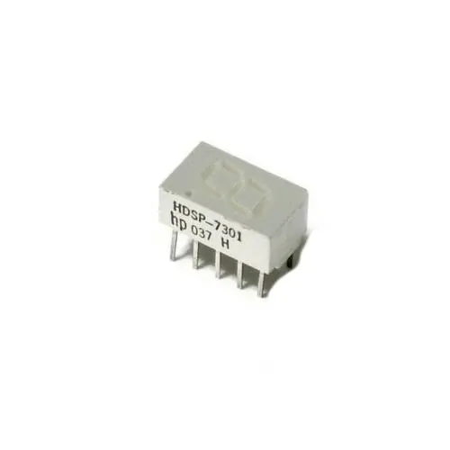 Hdsp-7301 7-Segment Led Display – Single Digit, Red Common-Anode, 7.6 Mm Height 1
