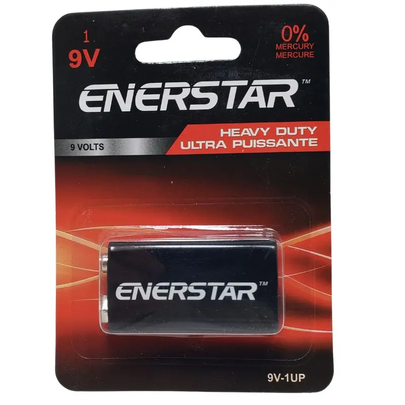 Heavy-Duty 9V Alkaline Battery – Ultrapower Performance – 9V-1Up 1