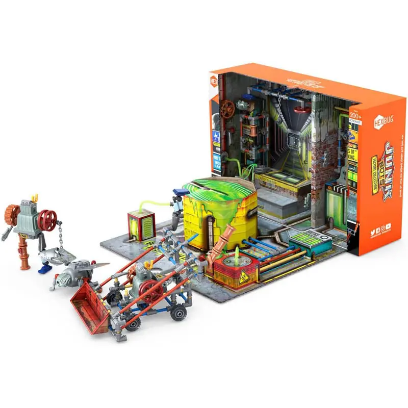 Hexbug Junkbots Power Station Construction Kit – 200+ Parts 1