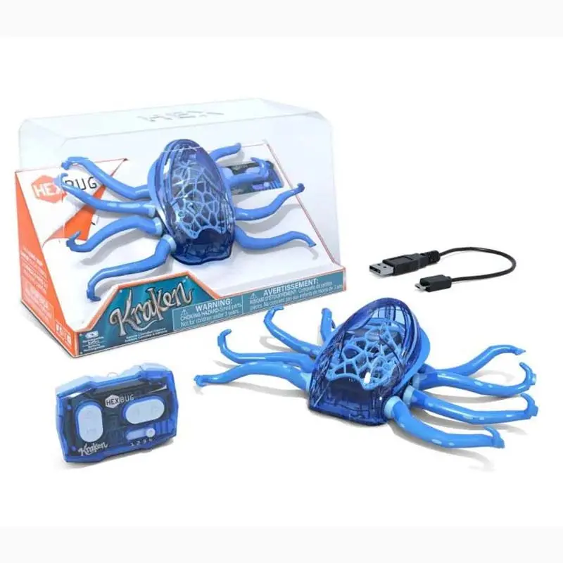 Hexbug Kraken Remote-Controlled Robot – Ir Controller, Multi-Color Options (409-7918) 1