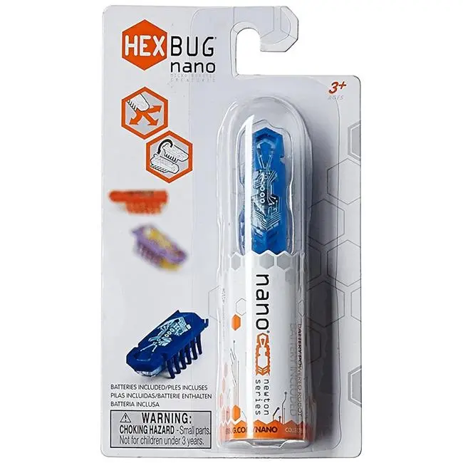 Hexbug Nano Micro Robot – Autonomous Miniature Walker, Assorted Vibrant Color Options 1