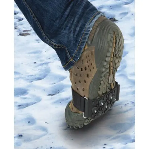 Ice And Snow Traction Grips – Adjustable Shoe Crampons For Winter Surfaces 1