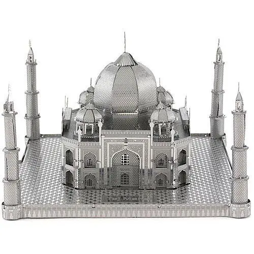 Icx004 – Taj Mahal – Two-Sheet 3D Laser-Cut Metal Model Kit 1