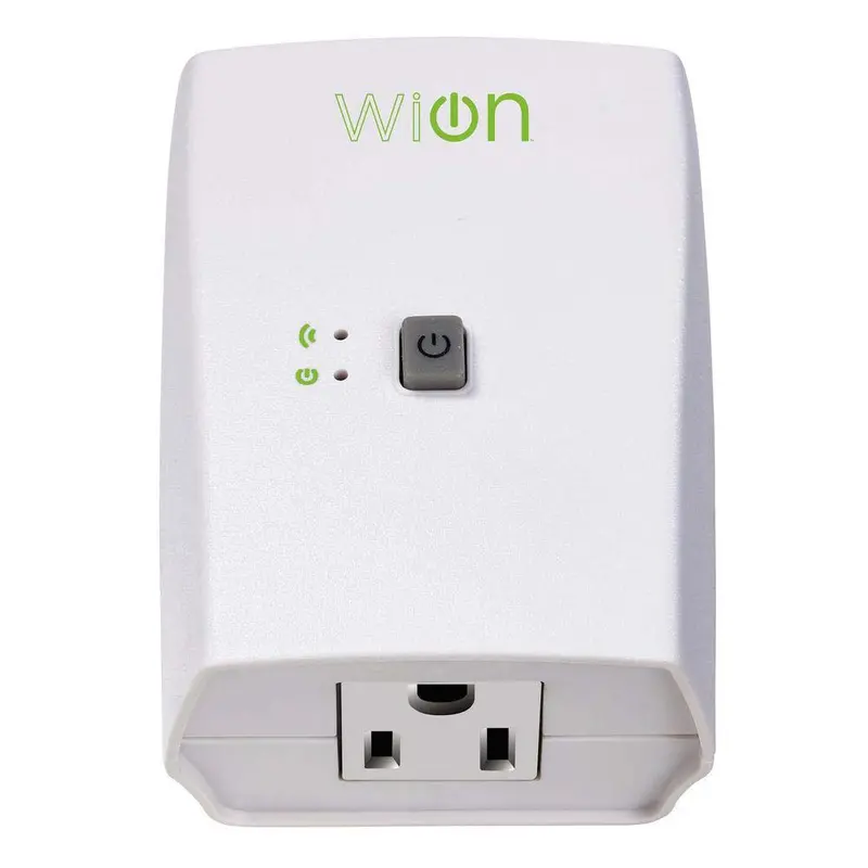 Indoor Wifi Smart Plug – Single Outlet, White Design, Remote Scheduling & Voice Compatibility 1