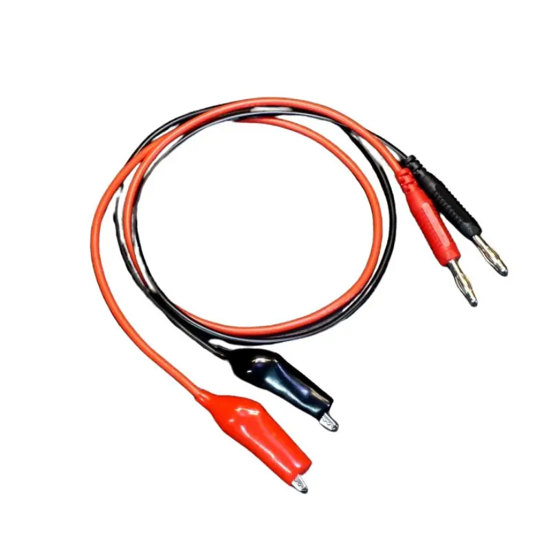 Instr-001066 – 3-Foot Test Lead Set With Alligator Clips And Banana Plugs 1