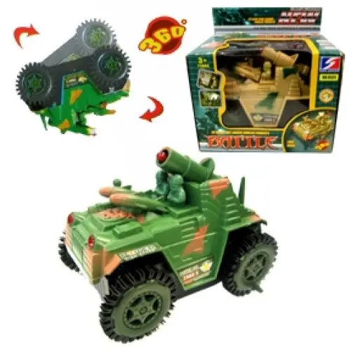 Interactive Combat Tank Toy – Features Led Lights, Sound Effects, And Motion Activation 1