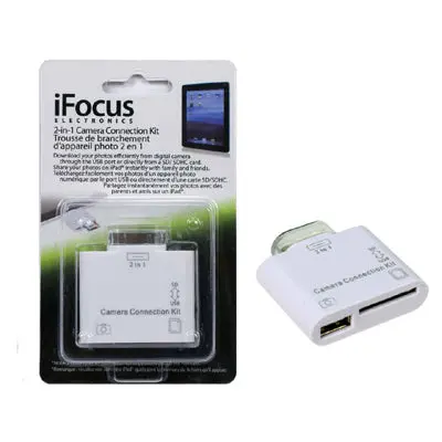 Ipad Camera Connection Kit – Dual-Mode Usb/Sd Card Reader For Ipad 1