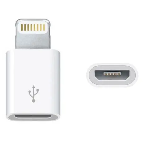 Iphone 8-Pin To Micro-Usb Adapter 1